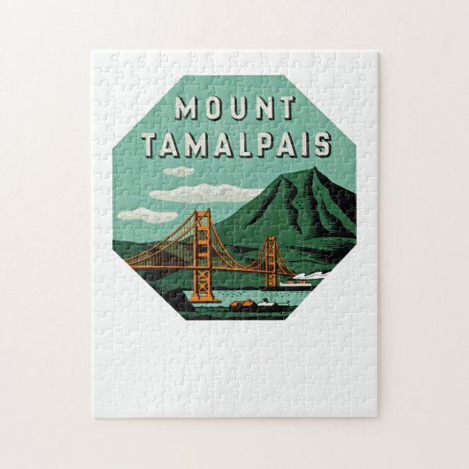 Mount Tamalpais Legpuzzel (Verticaal)
