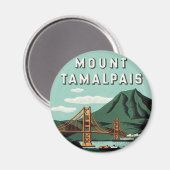 Mount Tamalpais Magneet (Voorkant / Achterkant)