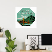 Mount Tamalpais Poster (Thuiskantoor)