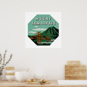 Mount Tamalpais Poster (Keuken)