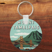 Mount Tamalpais Sleutelhanger (Voorkant)