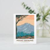 Mount Tamalpais State Park California  Briefkaart (Staand voorkant)