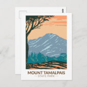 Mount Tamalpais State Park California  Briefkaart (Voorkant / Achterkant)