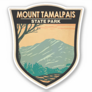 Mount Tamalpais State Park California  Sticker