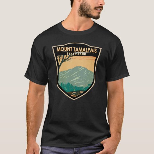 Mount Tamalpais State Park California T-shirt (Voorkant)