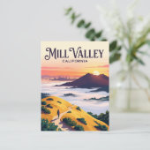 Mount Tamalpais State Park VS Briefkaart (Staand voorkant)