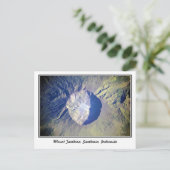 Mount Tambora Sumbawa Indonesië Briefkaart (Staand voorkant)