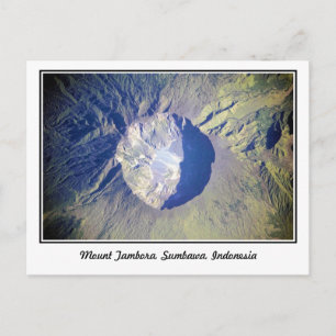 Mount Tambora Sumbawa Indonesië Briefkaart