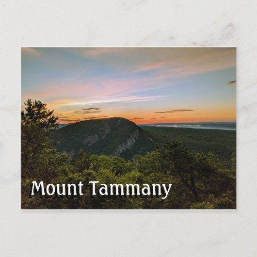 Mount Tammany New Jersey Post Card Briefkaart (Voorkant)