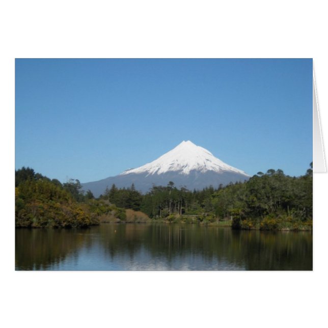 Mount Taranaki (Voorkant Horizontaal)