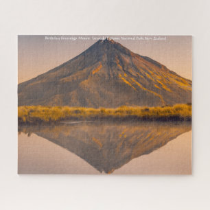 Mount Taranaki Egmont Nationaal Park Nieuw-Zeeland Legpuzzel