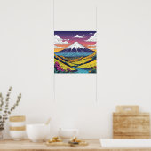 Mount Taranaki Poster (Keuken)