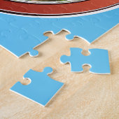Mount Tate Japan reislogo Legpuzzel (Zijkant)