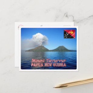 Mount Tavurvu - Papoea-Nieuw-Guinea - Briefkaart