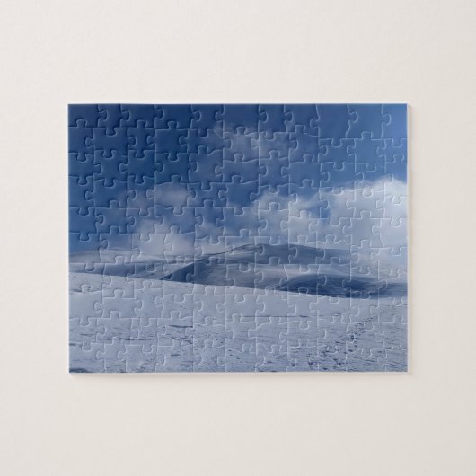 Mount Teghenis Besneeuwde Piek Custom Legpuzzel (Horizontaal)