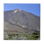 Mount Teide bij Tenerife Tegeltje (Voorkant)