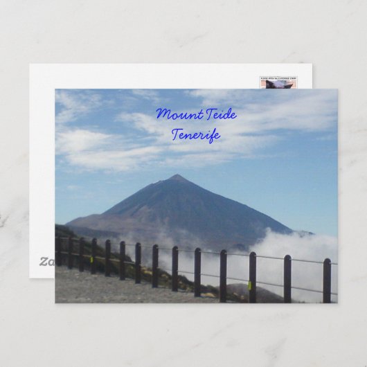 Mount Teide, Tenerife Briefkaart (Voorkant / Achterkant)