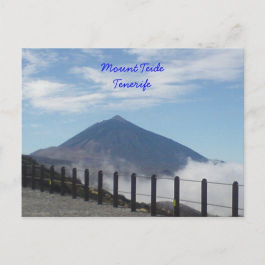 Mount Teide, Tenerife Briefkaart (Voorkant)