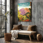 Mount Teide Tenerife Canvasprint Reisposter Canvas Afdruk