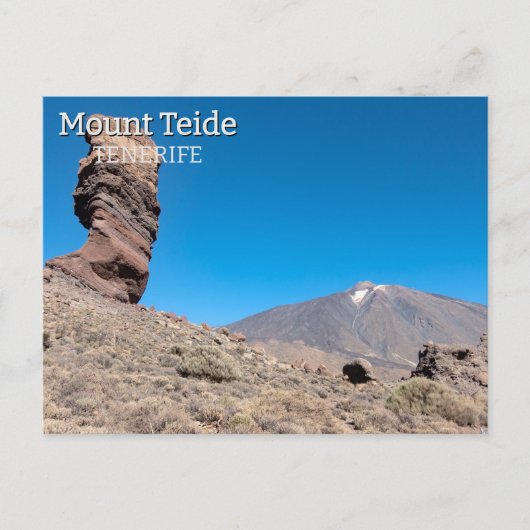 Mount Teide Tenerife Landschap Briefkaart (Voorkant)