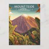 Mount Teide Tenerife Vulkanische Piek Reizen Briefkaart (Voorkant)