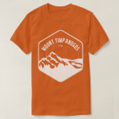 Mount Timpanogos Utah Mountainer T-shirt (Design voorkant)
