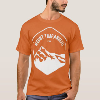 Mount Timpanogos Utah Mountainer T-shirt