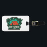 Mount Timpanogos Wilderness Utah Camping Bagagelabel<br><div class="desc">Mount Timpanogos Wilderness offers rugged backcountry hiking,  trail running,  backpacking,  wildlife viewing,  and hunting on high‑alpine trails leading to waterfalls,  meadows,  and the summit of Mount Timpanogos</div>