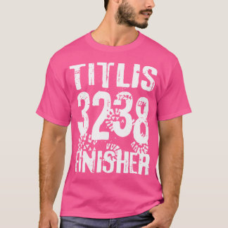 Mount Titlis Engelberg Zwitserland Wandelski T-shirt