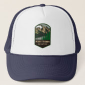 Mount Triump North Cascades National Park Trucker Pet (Voorkant)