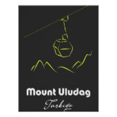 Mount Uludag Turkiye Perfect Poster (Voorkant)