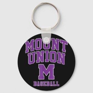 Mount Union Baseball Arch ontwerp voor mannen W Sleutelhanger