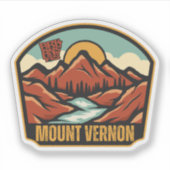 Mount Vernon, Arkansas Sticker (Voorkant)