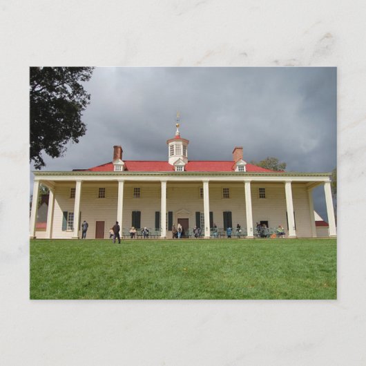 Mount Vernon Briefkaart (Voorkant)