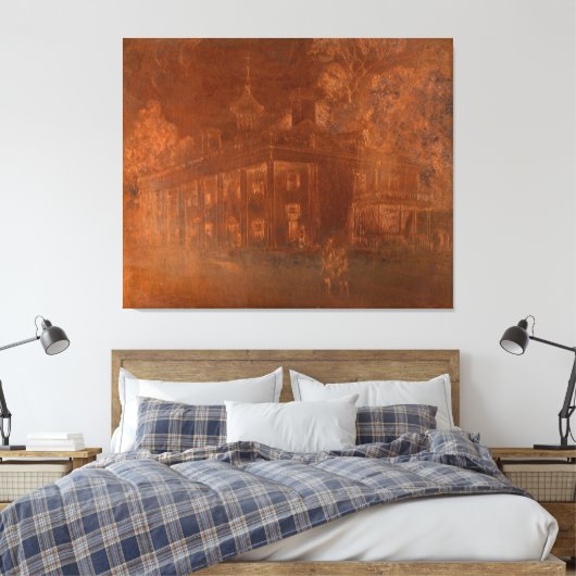 Mount Vernon Canvas Afdruk (Insitu (Slaapkamer))