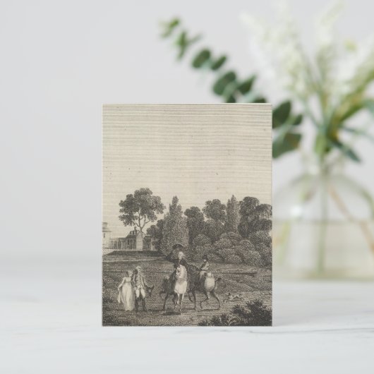 Mount Vernon, de woning van generaal Washington Briefkaart (Staand voorkant)