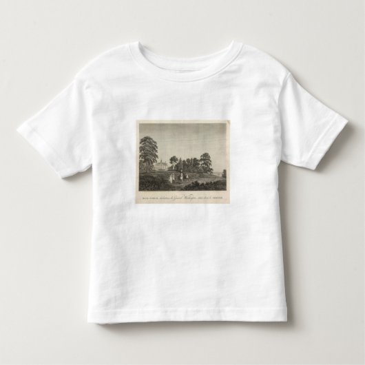 Mount Vernon, de woning van generaal Washington Kinder Shirts (Voorkant)