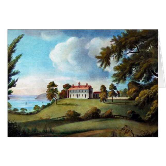 Mount Vernon, door Francis Jukes, 1800 (Voorkant Horizontaal)