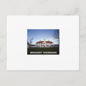 mount vernon gw briefkaart (Voorkant)