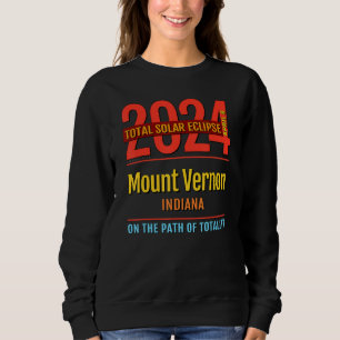 Mount Vernon Indiana IN Totale Zonsverduistering 2 Trui