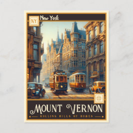 Mount Vernon, New York | Briefkaart