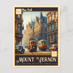 Mount Vernon, New York Briefkaart