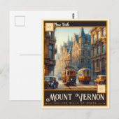 Mount Vernon, New York |  Briefkaart (Voorkant / Achterkant)