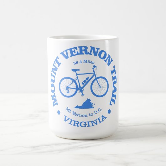 Mount Vernon Trail (fietsen) Koffiemok (Center)