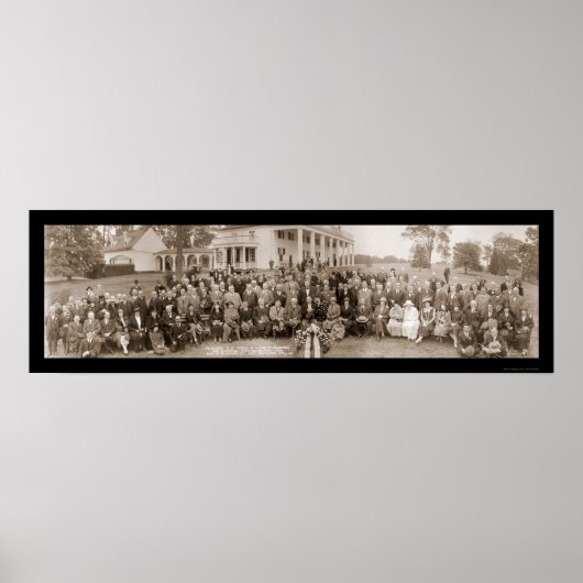 Mount Vernon Virginia Photo 1925 Poster (Voorkant)
