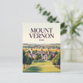 Mount Vernon VS Briefkaart (Staand voorkant)