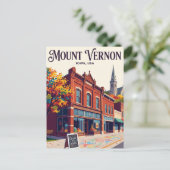 Mount Vernon VS Briefkaart (Staand voorkant)