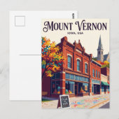 Mount Vernon VS Briefkaart (Voorkant / Achterkant)
