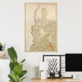 Mount Vernon Westchester County NY Poster (Thuiskantoor)