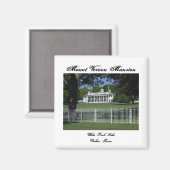 Mount Vernon White Rock Lake Magnet (Voorkant / Achterkant)